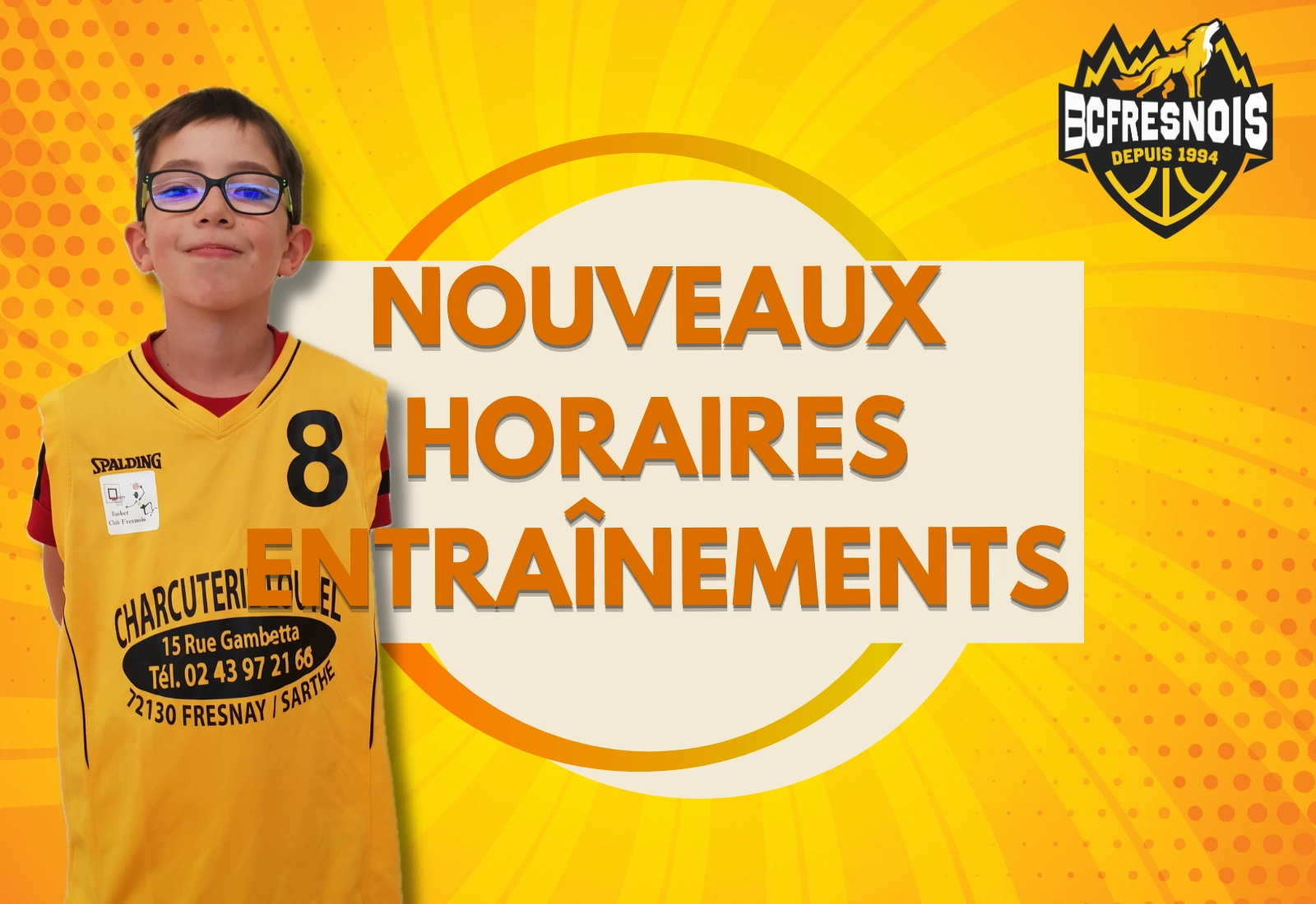 HORAIRES ENTRAÎNEMENTS 2026-2027